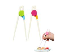 2 Pairs Kids Training Chopsticks,Reusable Children Adult Learning Chopsticks,Easy to Use Chopsticks Toddler Chopsticks Helper Kids Learner Chopsticks Right or Left Handed for Childs Beginners