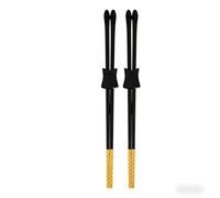 2 Pairs Long Cooking Chopsticks, Non-Slip Silicone Chopsticks Reusable Kitchen Chopstick Chinese Chop Sticks Lightweight Easy to Use Kitchen Tool for Sushi, Noodle, Rice, 30.7x3x1cm