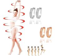 2 Pairs Lymphvity Therapy Earrings for Women Histone Lymphatic Germanium Earring Lymphatic Acupuncture Earrings Lymphatic Drainage Earrings Jewelry Gifts, Copper, No Gemstone