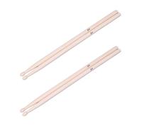 2 Pairs Maple Wood Drumsticks for Practice, Bands and Orchestra