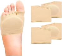 2 Pairs Metatarsal Pads with Gel Pad for Women and Men, Foot Pads for Ball Pain Relief, Morton's Neuroma, Metatarsalgia Support Metatarsal Support