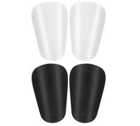 2 Pairs Mini Shin Guards Soccer, PP and EVA Material Small Shin Guards 3.74x2.36in Light Mini Shinguards Protective Equipment for Teenagers Adults Boys Girls