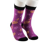 2 Pairs Musical Socks Gift for Men - Six Merchandise Lover Gift (Cotton, Socks)