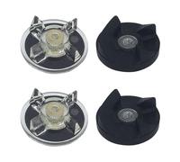 2 Pairs of Clutch Base and Blade for Magic Bullet MB1001 250W Mixer
