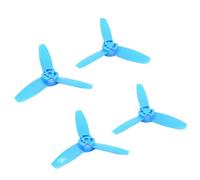 2 Pairs Of CW CCW Cloverleaf Style Propellers For Bebop 3.0 Drone(2pairs blue)