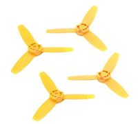 2 Pairs Of CW CCW Cloverleaf Style Propellers For Bebop 3.0 Drone(2pairs yellow)