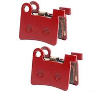 2 Pairs of Full Metal Brake For pads for E Bike Calipers, Designed for Optimal Stopping Power (updated full metal sintering gold)