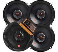 2 Pairs of JBL GX628 6-1/2 Inches Coaxial Car Audio Loudspeaker with Power Handling- 60W RMS, 180W Peak, Frequency Response: 50Hz - 21kHz and Gravity Magnet Phone Holder Bundle