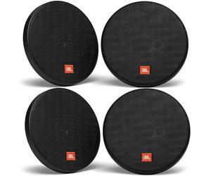 2 Pairs of JBL Stage2 634 - 6.5" 3-Way Coaxial Speakers 4-ohm 1000w Total Power