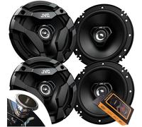 2 Pairs of JVC CS-DF620 6 1/2"" drvn DF Series Coax Speaker (4 Speaker