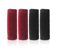 2 Pairs Of Seat Belt Covers, Car Seat Belt Covers, Seat Belt Shoulder Pads, Plush Protective Covers, Seat Belt Shoulder Pads, Comfortable Seat Belt Pads, Car Interior Supplies