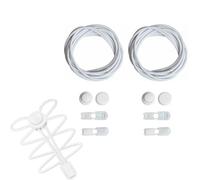 2 Pairs of Shoelaces Without Knot 100 cm Elastic Shoelaces, Self-Locking Elastic Shoelaces, No Tie Loose Laces, Suitable for Sneakers, Trekking Shoes