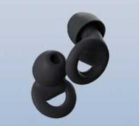 2 Pairs of Single-Ring Earplugs Formula Box, Practical Sound Insulation and Noise Reduction, Soft and Elastic Fit to The Contour of The Ear Canal, Suitable for Work, Study and Sleep Scenes.