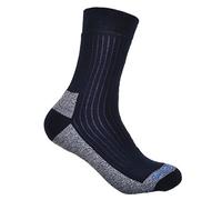 2 Pairs of Thick Cotton Coolmax walking Socks cushioned foot Ladies/ 4-7