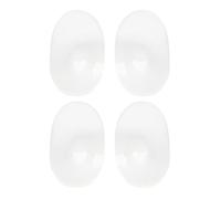 2 Pairs Of Transparent Silicone Shoulder Pads, Self-Adhesive Shoulder Pads, Invisible Non-Slip Shoulder Pads, Wear Matching Pieces.