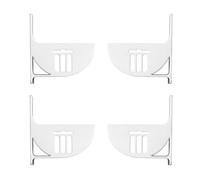 2 Pairs of ZONADAH Garbage Bag Holder Plastic Wrap Storage Bracket Rack Wall Garbage Rack Bag Dispenser for Kitchen Cabinet Refrigerator Side Storage Rack for Cling Film Wrap