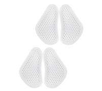 2 Pairs Orthotic Shoe Inserts Breathable Adhesive Fabric Shoe Insoles Cushioning Forefoot Cushion for Flat Foot Relief Shock Absorption Insoles for Standing Work