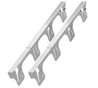 2 Pairs Pan Side Covers - Stove Seam Covers | Kitchen Oven Countertop Side Seam Cover | Stainless Steel Countertop Gasket | Re