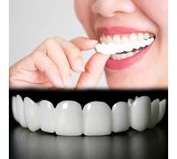 2 Pairs Repeated Wear Soft Accessory with Smooth Finish for Daily Matching & Weekend Casual Activities Teeth Whitening Kits（Bright White）