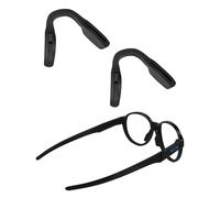 2 Pairs Replacement Nose Pieces Pads for Oakley Portal X OO9460 Sunglass - Black