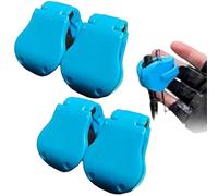 2 Pairs Rod Holder Portable Fishing Rod Fixed Ball Multifunctional Lightweight Auto Fixed Prevent Entanglement Collision