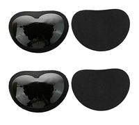 2 Pairs self-Adhesive Bra Pad Enhancer Breast Pad Bra Inserts Breast Push Up Bra Pads One Pair of Bikinis Swimsuit Push Up Removable Bra Pads Inserts (Black x 2pairs)
