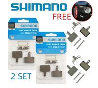 2 Pairs Shimano B01S Resin Disc Brake Pads for M315 MT200 B05S M395 Acera Alivio