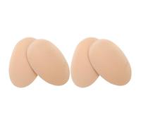 2 Pairs Silicone Chest Muscle Pad, Invisible Push up Insert | Soft Skinlike Texture, Discreet Enhancement, Comfortable Day, Suitable beneath Athletic Wear, Tight T-shirts, Casual Outfits