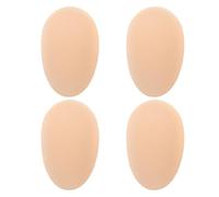 2 Pairs Silicone Muscle Chest Pads, Self Adhesive Push-up Inserts | Water-compatible Non-woven Fabric, Skinlike Texture, Seamless Integration, Easy beneath Tight Shirts, Costumes