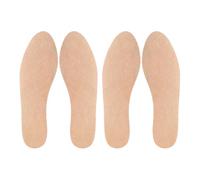 2 Pairs Thin Pigskin Shoe Inserts Self Adhesive High Heel Insoles Anti Slip Sandal Inserts Leather Flat Shoes Insoles Full Foot Shoes Liners Sweat Absorption Shoe Pads for Women M