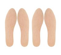 2 Pairs Thin Pigskin Shoe Inserts Self Adhesive High Heel Insoles Anti Slip Sandal Inserts Leather Flat Shoes Insoles Full Foot Shoes Liners Sweat Absorption Shoe Pads for Women L