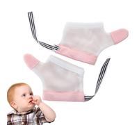2 Pairs Thumb Sucking Stop for Kids, Thumb Sucking Glove, Baby Stop Thumb Sucking, Kids Finger Guard, Stop infantss Finger Sucking, Chewy Gloves Stop Thumb Sucking Effective Nail Biting Treatments