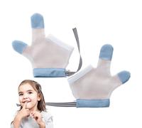 2 Pairs Thumb Sucking Stop for Kids, Thumb Sucking Glove, Baby Stop Thumb Sucking, Kids Finger Guard, Stop infantss Finger Sucking, Chewy Gloves Stop Thumb Sucking Effective Nail Biting Treatments