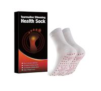 2 Pairs Tourmaline Slimming Health Sock, Tourmaline Acupressure Self-heating Shaping Socks-fast Delivery