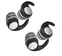 2 Pairs Waterproof Swimming Ear Plugs for Adults - Reusable Soft Silicone Swim Earplugs, Ear Protection for Surfing, Diving,Pool,Showering and Other Water Sports - Keep Water Out and Ear Protection