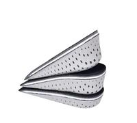 2 Pairs Women Men Comfortable Height Increase Insole Unisex Insert Memory Foam Insoles Shoes Full Hlaf Pad Cushion(Half Insoles,4CM)