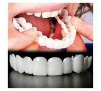 2 PairsAdjustable, Nature and Comfortable Top and Bottom, Regain Beautiful Smilefor Men and Women(White)