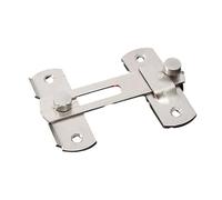 2 Part Metal Barrier Tiny Door Hook for Sliding Glass Entrances Animal Enclosures Home Security Hardware Simple Door Secure
