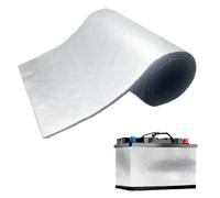 2 PC Battery Insulation Kit 40"x7" Battery Blanket Battery Wrap Heat Shield Extreme Temperature Protection in Cold Weather and Hot Summer for Car Truck RV
