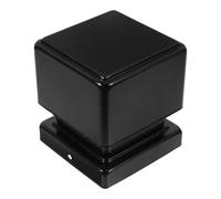 2 Pc Elegant Garden Topper Metal Post Cap Replacement Finial Galvanized Iron Outdoor Lawn Decoration Gate for Fence Post