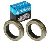 2 pc National Front Inner Axle Shaft Seals compatible with Chevrolet Silverado 2500 HD 2001-2010