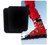 2 PC Ski Snowboard Shin Pads, Update Ski Shin Pads, Widened and Thickened Skiing Shin Protector Snowboard Shin Guards Boot Inserts Liner Foam Pad for Winter Skiing Snowboarding