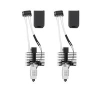 2 PCS 0.4MM P1S/P1P Hotend Compatible with Bambu Lab P1S/P1P 3D Printers-P1S Hot End Replacement with 0.4mm Hardened Steel Nozzle, Thermistor, Heater Cartridge, Heatsink and Heat Block