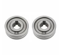 2 Pcs 0.8-1.0mm V-Groove Wire Feed Rollers, for Gasless MIG Welder