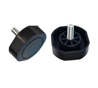 2 Pcs 000-10467-001 Gimbal Bracket Knob Set, Boating Hardware, Compatible with Simrad GO/NSS/ EVO 2/3/3S, B&G Vulcan/ Zeus 2/3S, Lowrance HDS Gen 2T/Elite7, Strong & Durable, Quick and Easy to Use