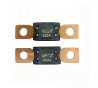 2 Pcs 0298350 Bolt Down Auto Fuse 350A Time Delay 32V 298 Series