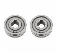 2 Pcs 1.0-1.2mm V-Groove Wire Feed Rollers, for Gasless MIG Welder