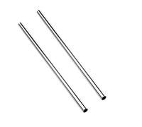 2 Pcs 1/2" OD 304 Stainless Steel Tube, 12" Long, Thickened 304 Stainless Steel Seamless Tubing Round Metal Pipe, Industrial Metal Straight Tube(Industrial cold-rolled steel pipe)