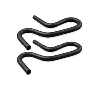 2 Pcs 1/4" U-Cut Molded Curved Fuel Line Rubber Hose Elbow, 45 90 135 180 Degree Bends, 6.35mm Fuel Hose for Automotive and Marine