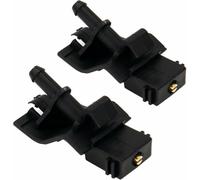 2 Pcs/1 Pair Front Windshield Nozzle Sprayer Wiper Washer Nozzle for Lexus IS350 XE20 2009-2013 Spray Jet Kit Replacement Parts